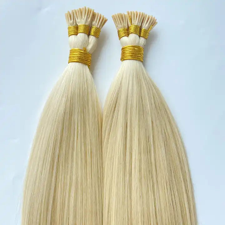Inice Pre-bonded Keritin Hair Extension I Tip #60, 100g/pack, 125 strands