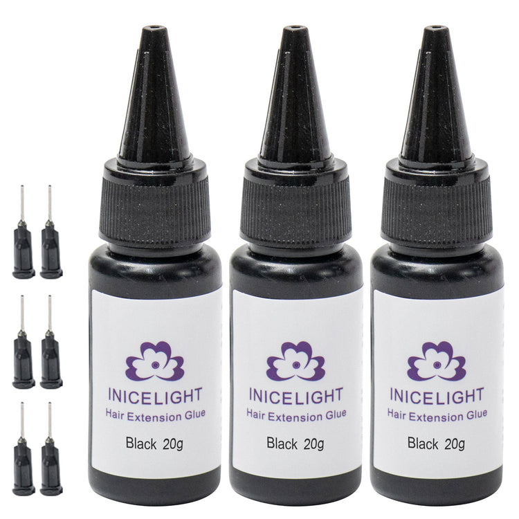 V Light Hair Extension Glue for Salons | Iniceviolet